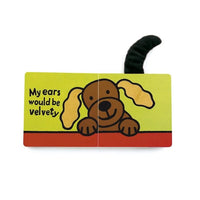 "If I Were a Puppy" Book (Black & Cream)