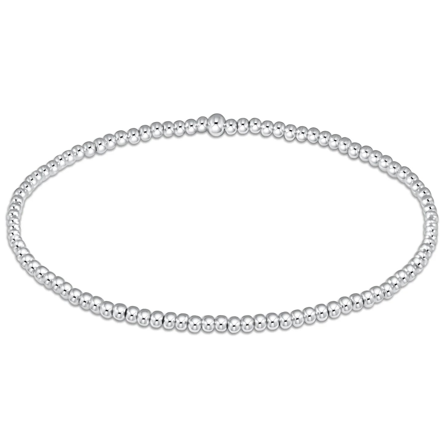 Classic Sterling Bead Bracelet