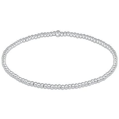 Classic Sterling Bead Bracelet