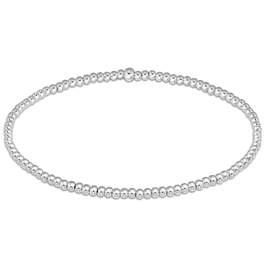 Classic Sterling Bead Bracelet