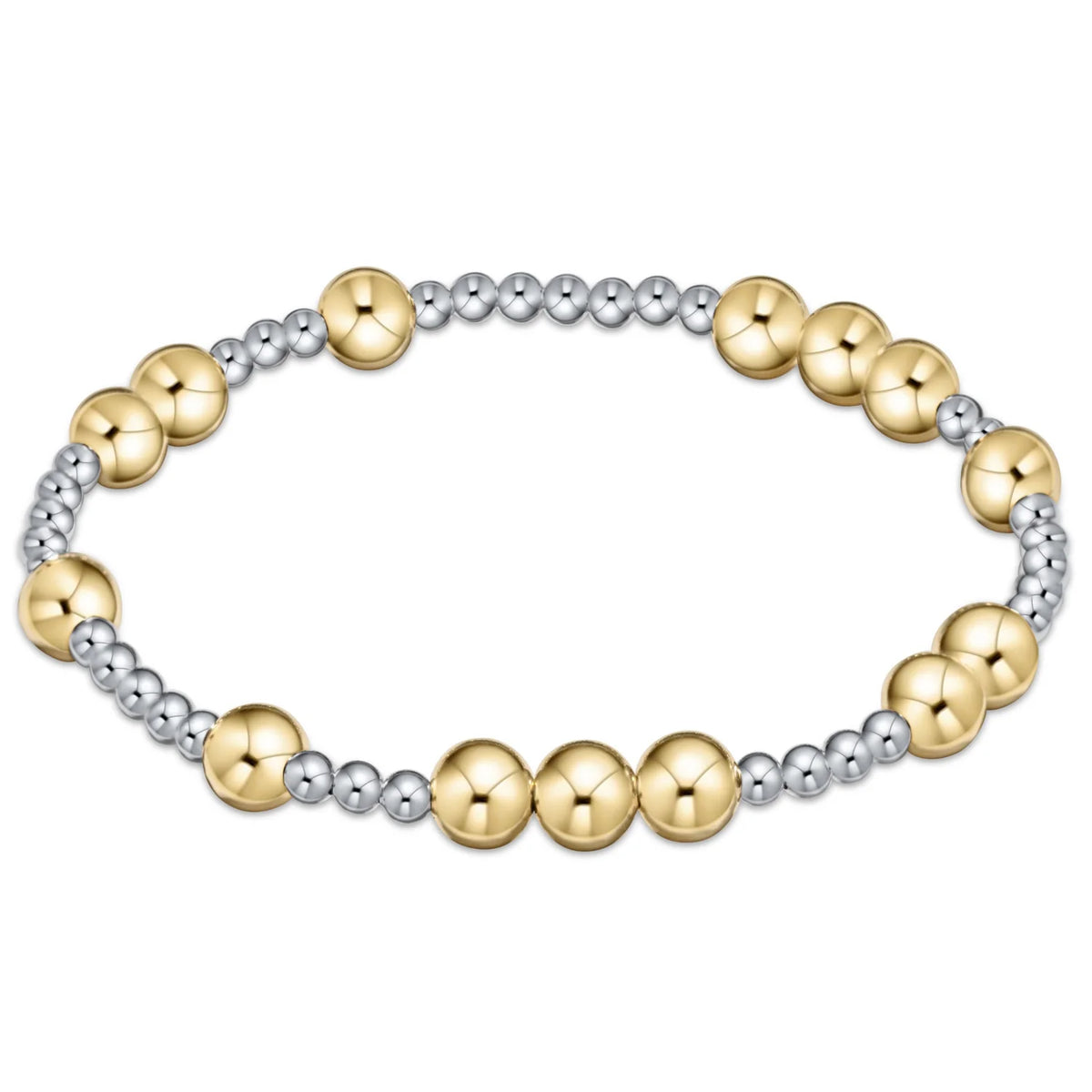 Extends Hope Unwritten Mixed Metal Bead Bracelet