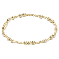 Hope Unwritten Dignity Gold Bead Bracelet