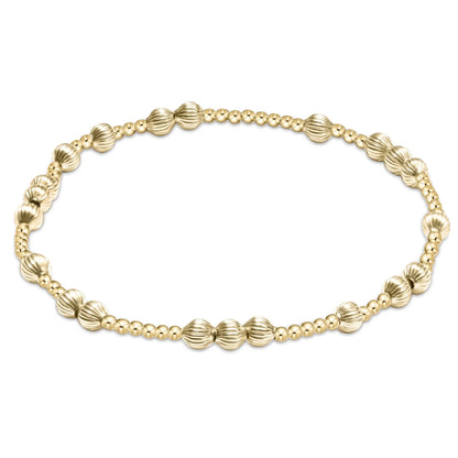 Hope Unwritten Dignity Gold Bead Bracelet