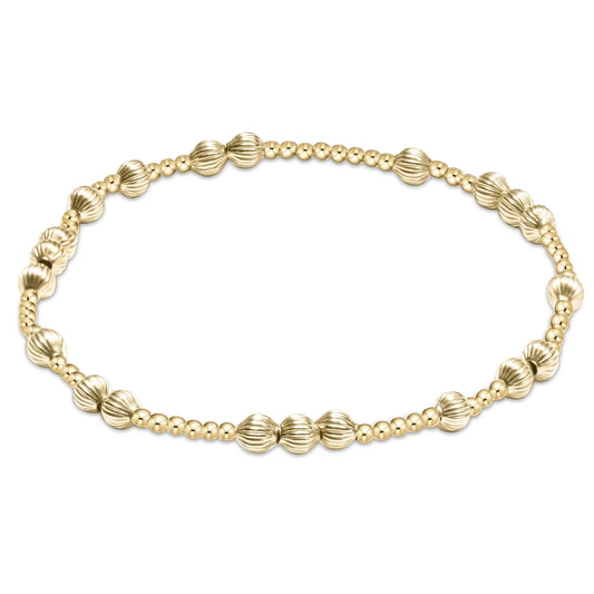 Hope Unwritten Dignity Gold Bead Bracelet