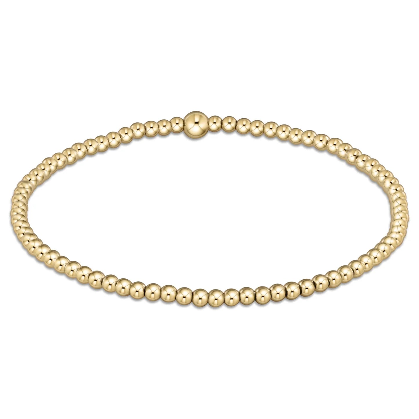 Classic Gold Bead Bracelet