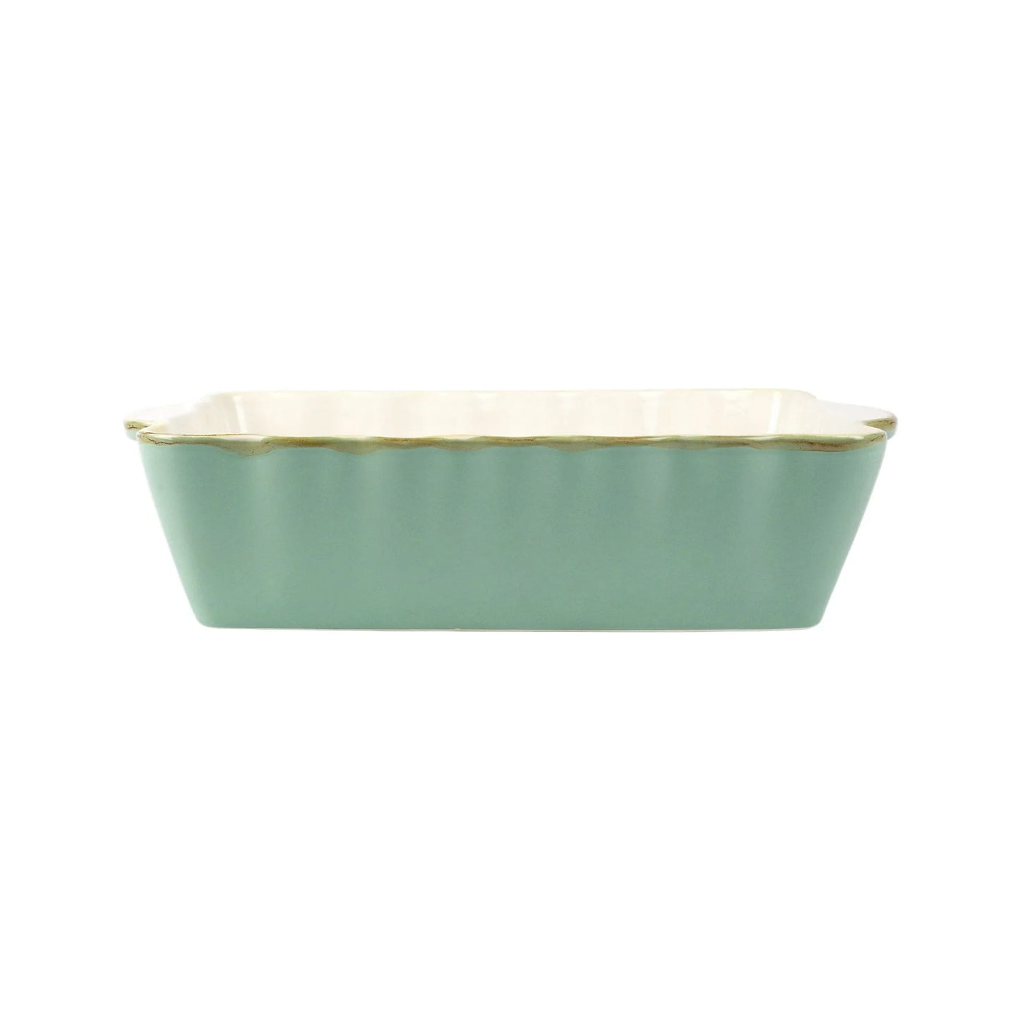 Italian Bakers Aqua Medium Rectangular Baker