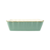 Italian Bakers Aqua Medium Rectangular Baker