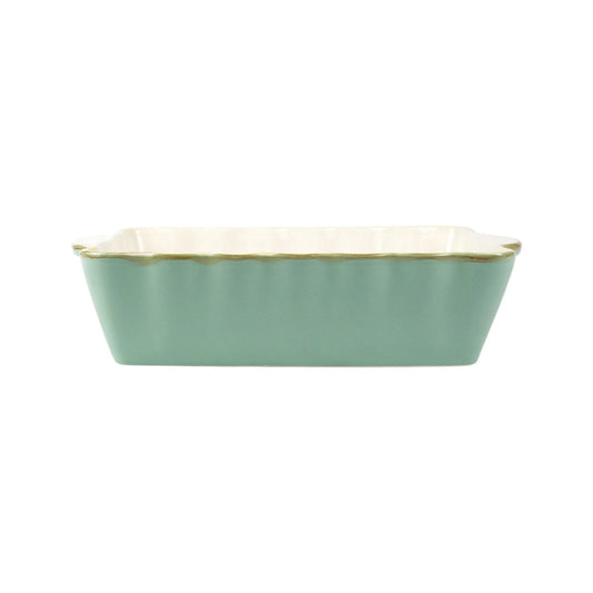 Italian Bakers Aqua Medium Rectangular Baker