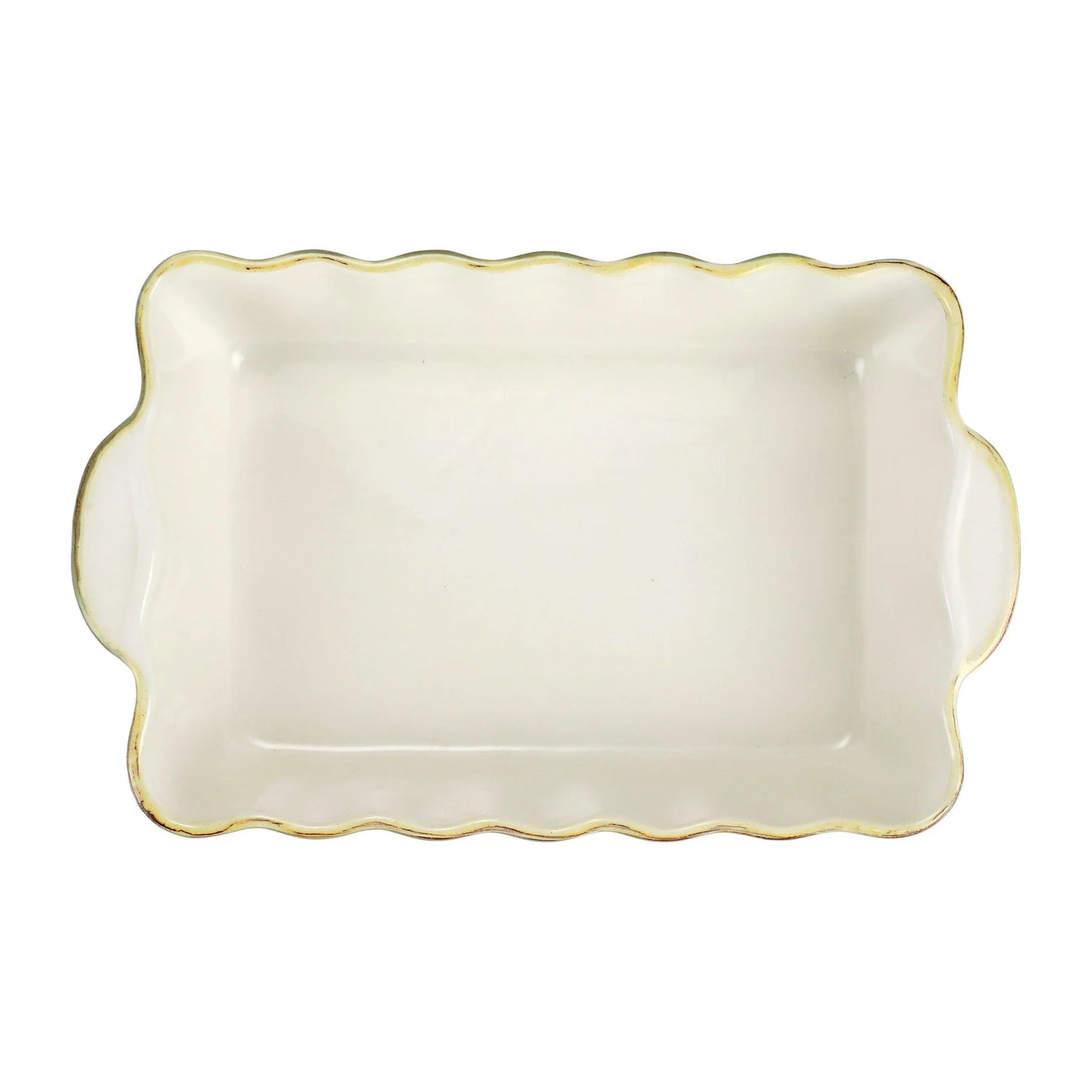 Italian Bakers Aqua Medium Rectangular Baker