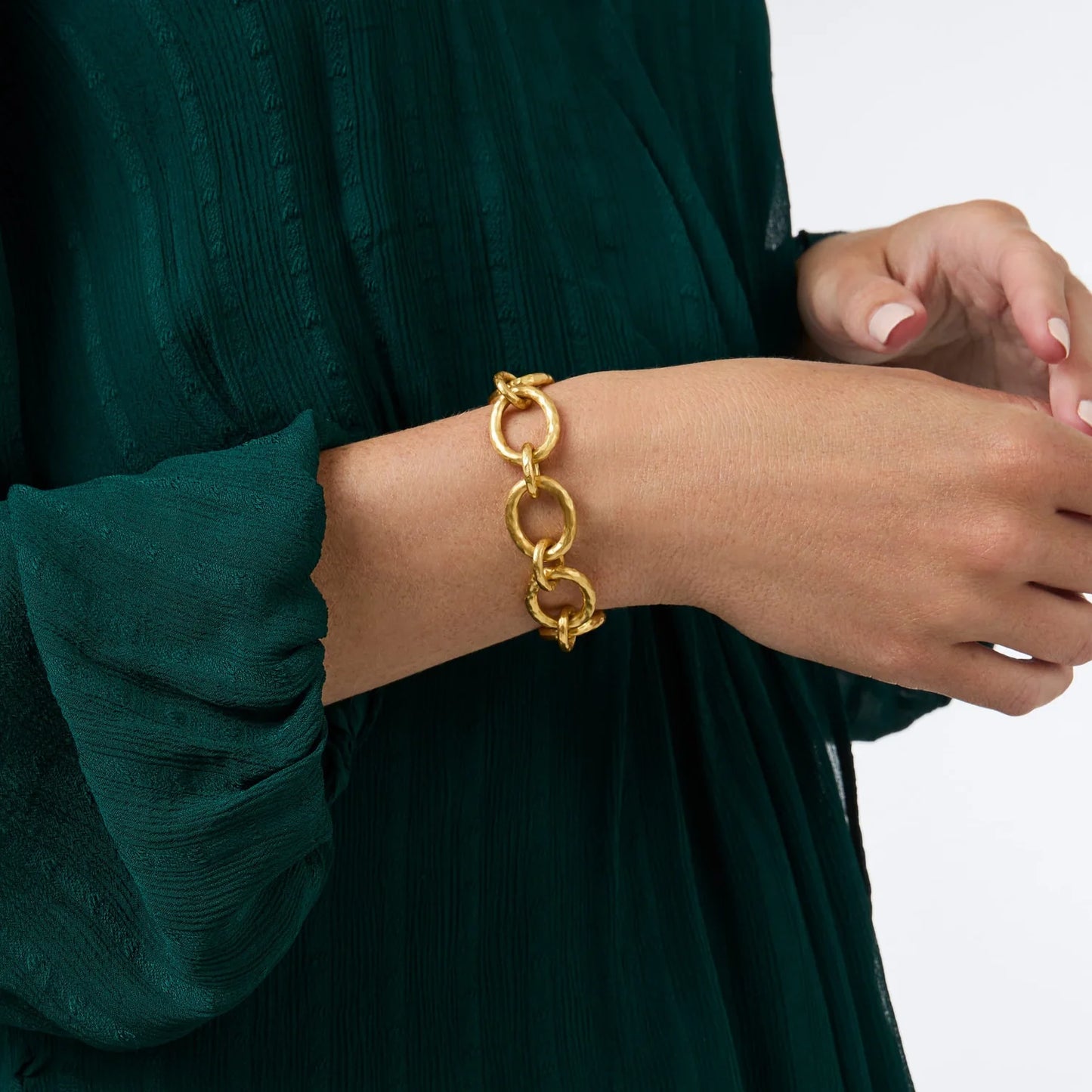 Gold Catalina Demi Link Bracelet