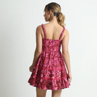 Floral Red Julietta Mini Dress
