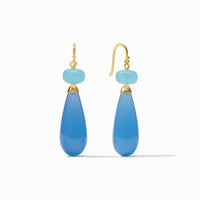 Julie Vos Lennon Statement Earring, Aqua Multi