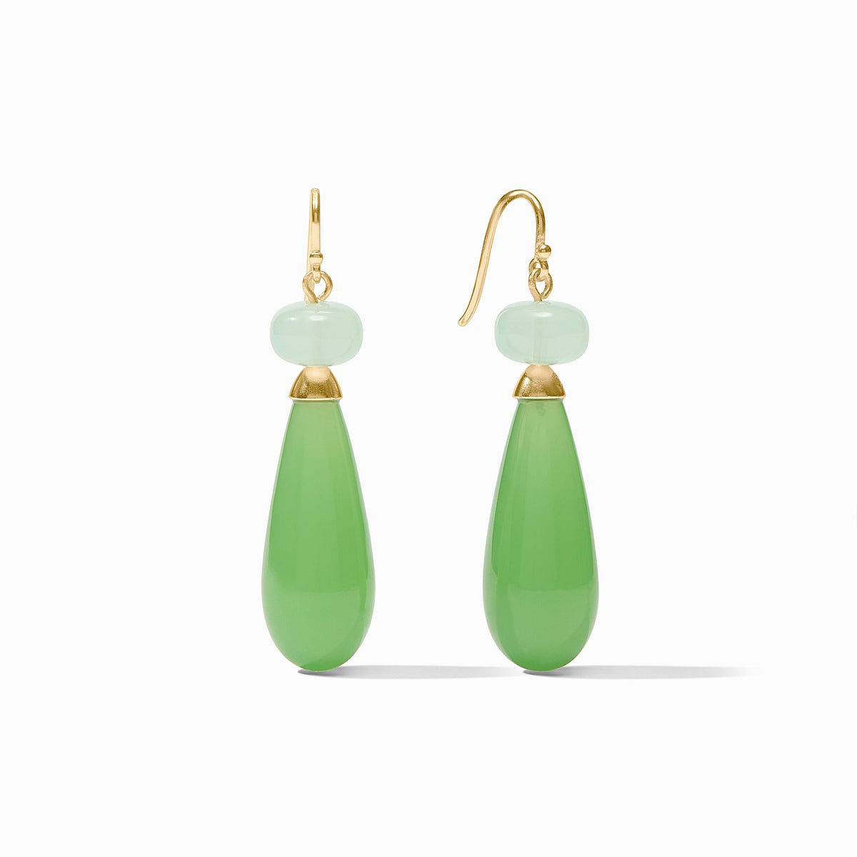 Julie Vos Lennon Statement Earring, Green Apple Multi