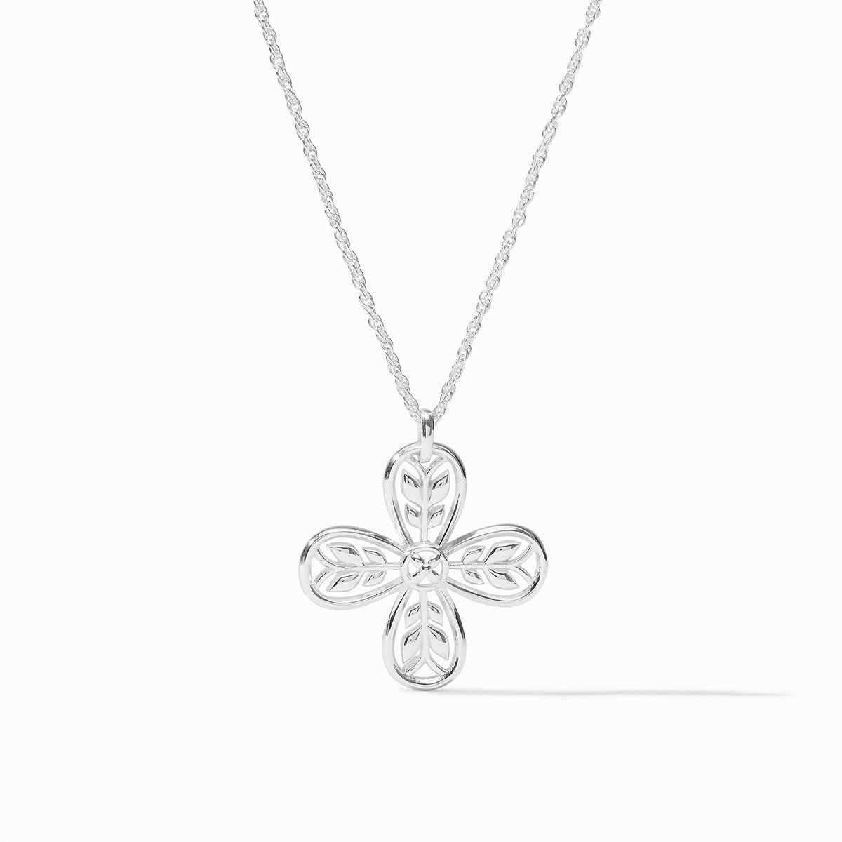 Julie Vos Sterling Justine Necklace, Silver