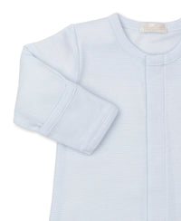 Premier Puppies Embroidered Converter Gown, Blue Stripe