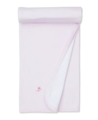 Premier Puppies Embroidered Receiving Blanket, Pink Stripe