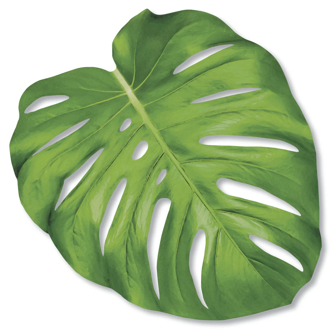 Die-cut Monstera Leaf Placemat
