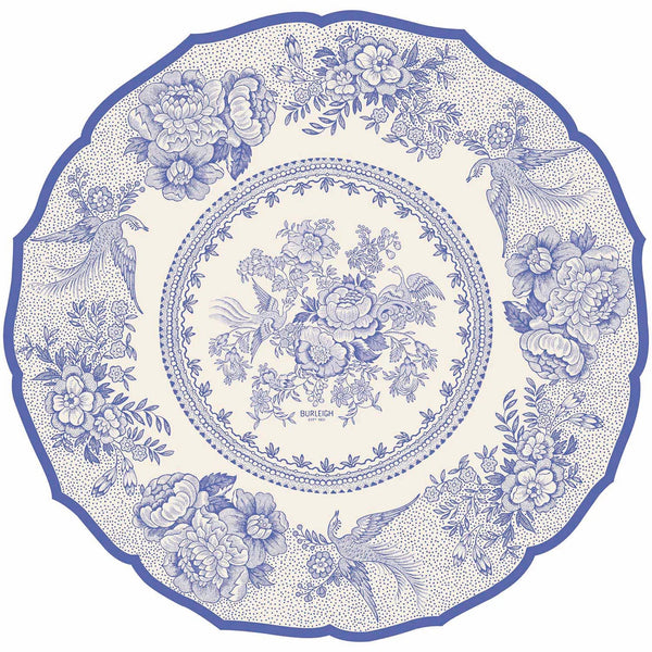 Die-Cut Blue Asiatic Pheasants Placemat