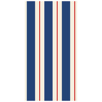 Navy & Red Awning Stripe Napkin