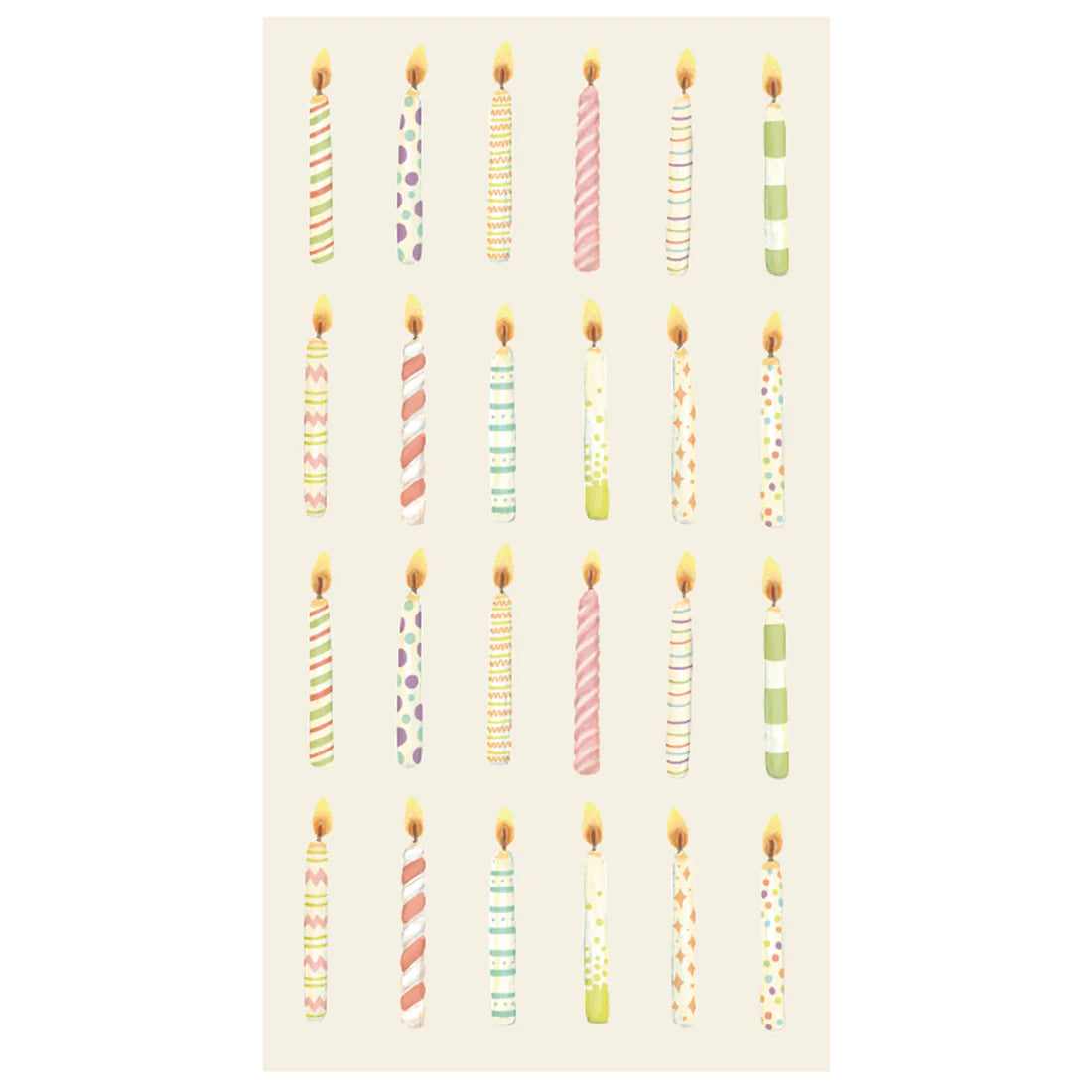 Birthday Candles Napkins