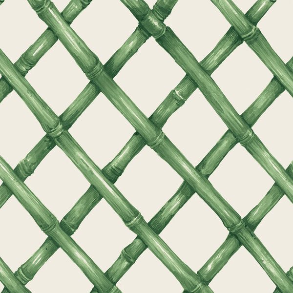 Green Lattice Napkins