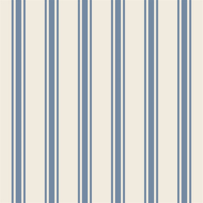 Cornflower Blue Linen Stripe Napkin