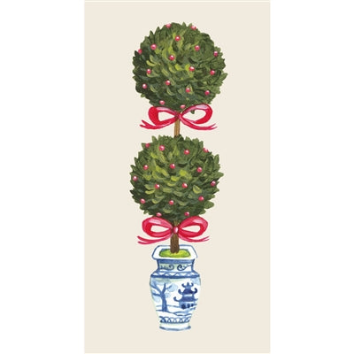 Holiday Topiary Napkin