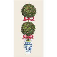 Holiday Topiary Napkin