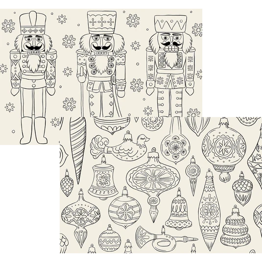Christmas Coloring Placemat