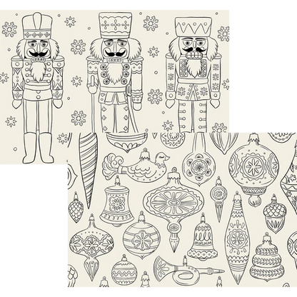Christmas Coloring Placemat