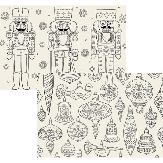 Christmas Coloring Placemat
