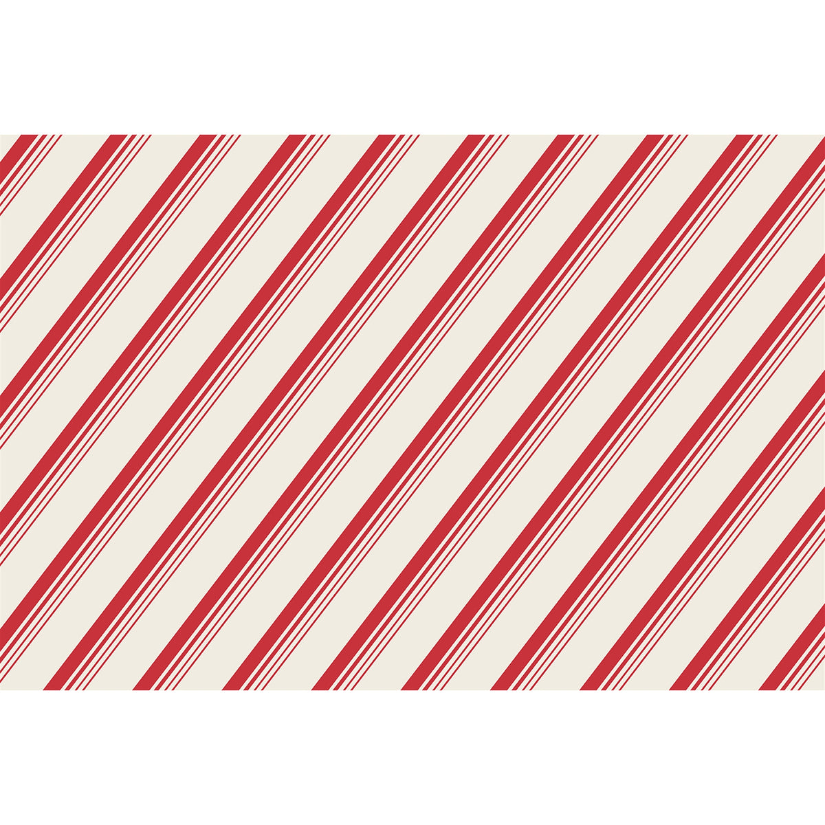 Peppermint Stripe Placemat