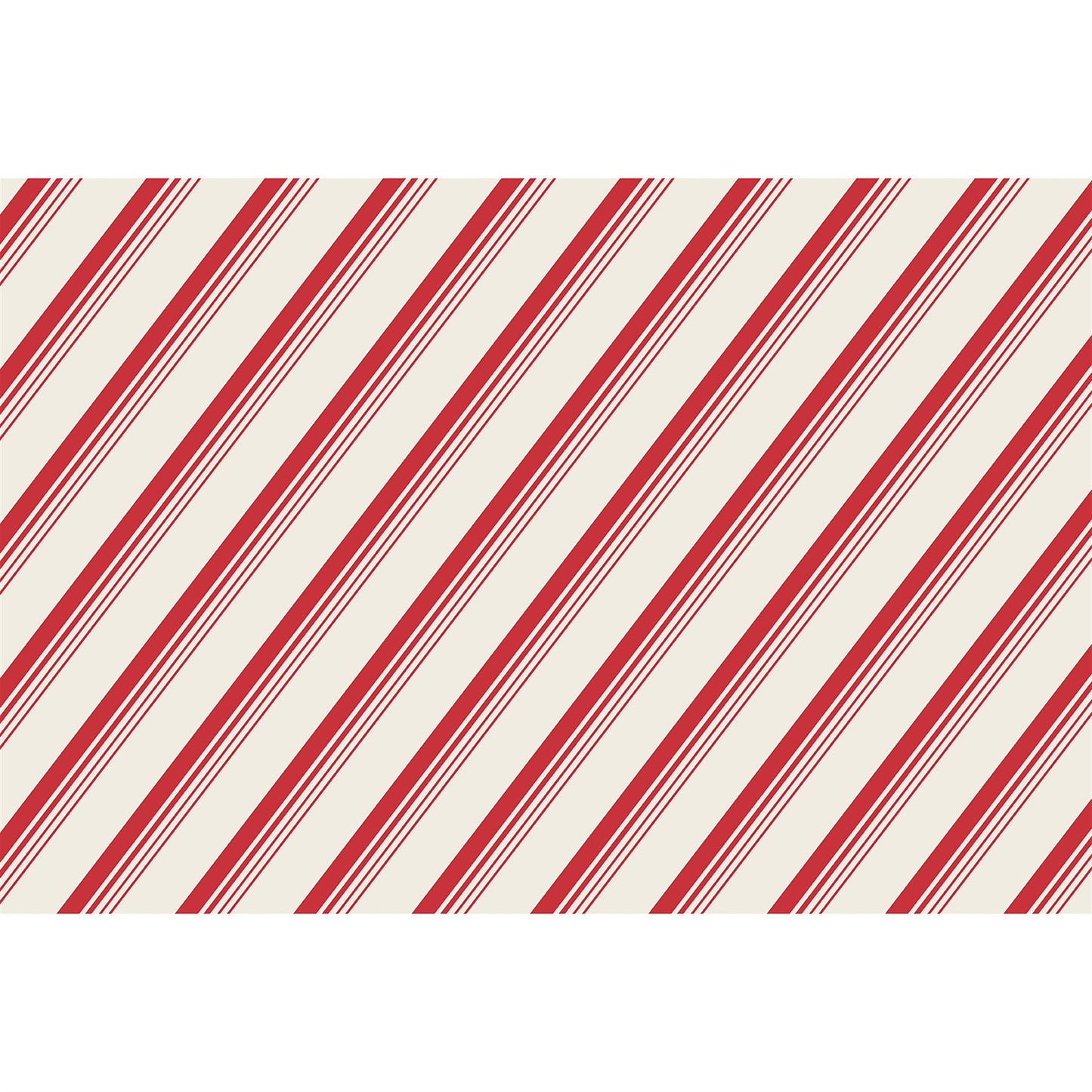 Peppermint Stripe Placemat