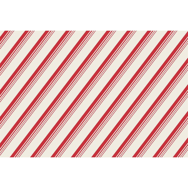 Peppermint Stripe Placemat