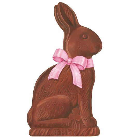 Die-cut Hershey's Chocolate Bunny Placemat