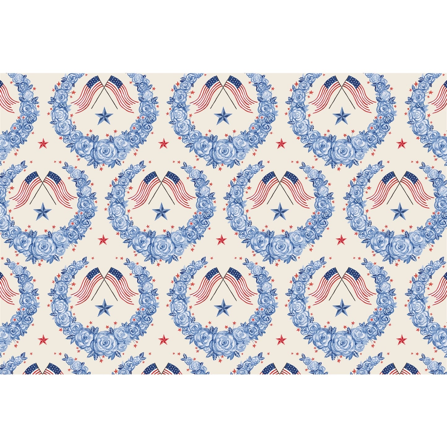 American Floral Placemat