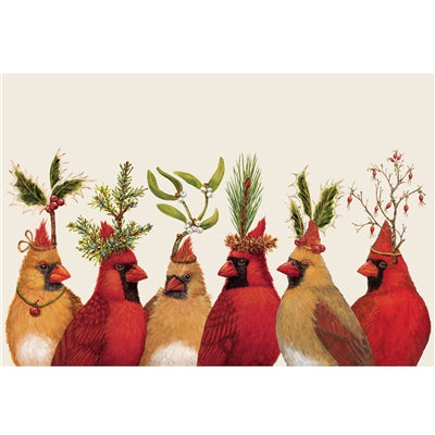 Cardinal Party Placemat - Pad of 18 Sheets