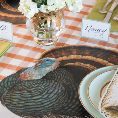 Die-cut Heritage Turkey Placemat
