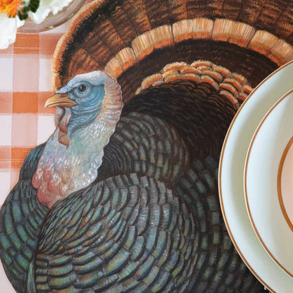 Die-cut Heritage Turkey Placemat