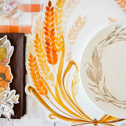 Die-cut Golden Harvest Placemat