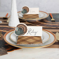 Heritage Turkey Place Cards