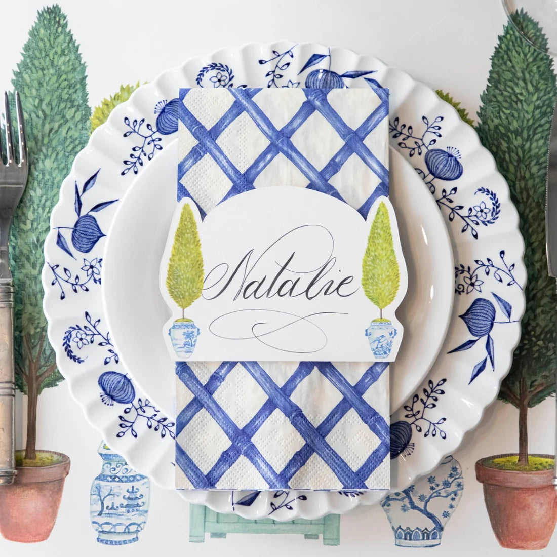 Topiary Place Card