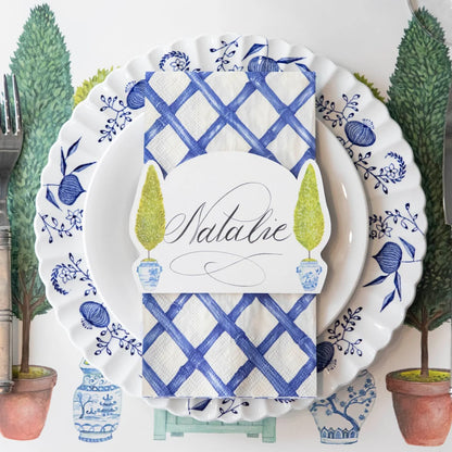 Topiary Place Card