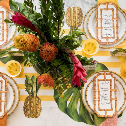 Die-cut Monstera Leaf Placemat