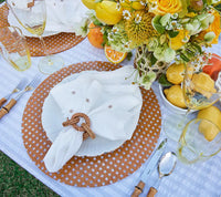 Rattan Link Napkin Ring in Natural