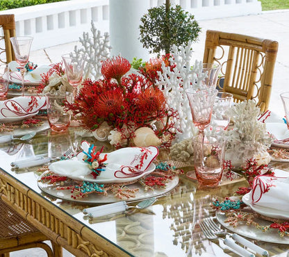 Round Capiz Placemat in Natural