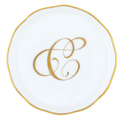 Coaster with Monogram