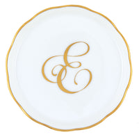 Coaster with Monogram - Letter E