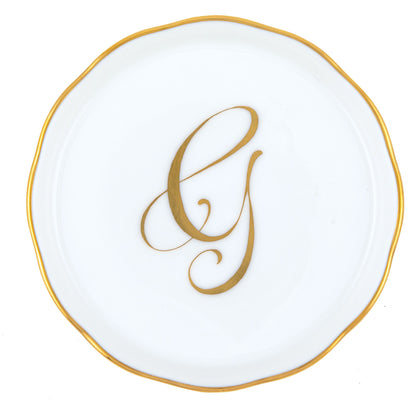 Coaster with Monogram