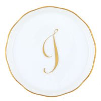 Coaster with Monogram - Letter I